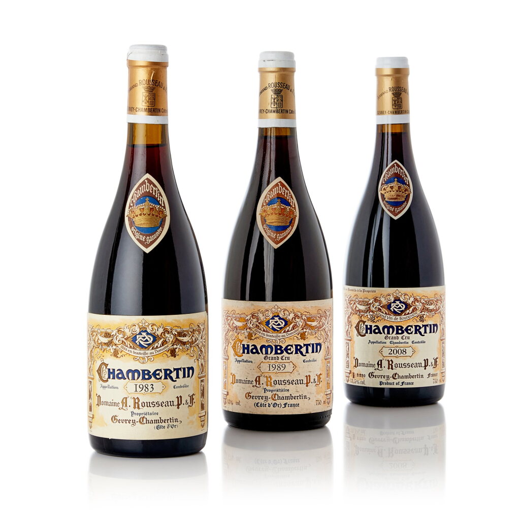 View full screen - View 1 of Lot 2514. Chambertin 1983 Domaine Armand Rousseau (3 BT).