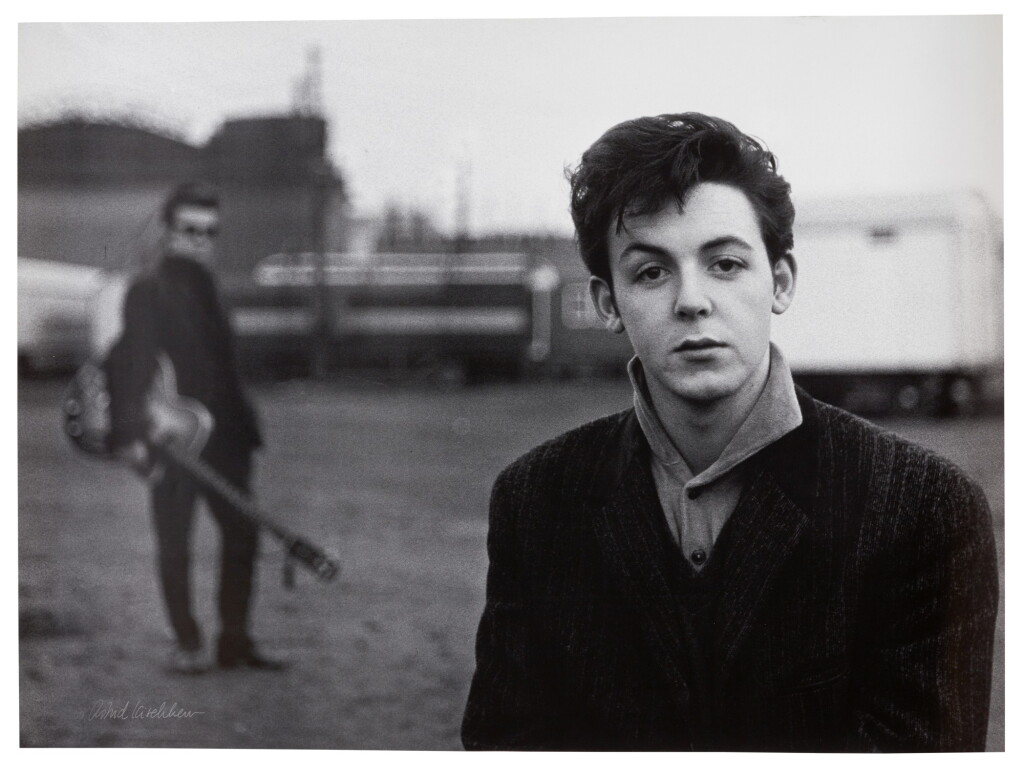 View full screen - View 1 of Lot 3. ASTRID KIRCHHERR | Paul McCartney, Hamburg, 1960, signed and numbered 29/500.