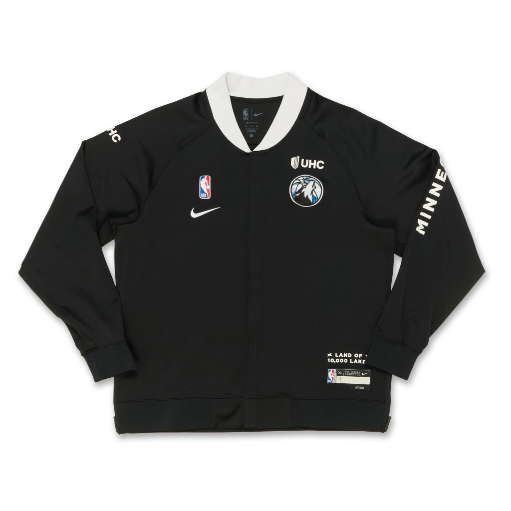 View full screen - View 1 of Lot 107. Nikeil Alexander-Walker Minnesota Timberwolves 2024-2025 City Edition Warmup Set .