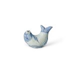 A blue and white carp-form waterdropper, Joseon dynasty, 19th century