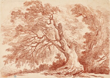 View full screen - View 1 of Lot 712. Study of a Tree.