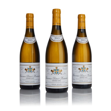 View full screen - View 1 of Lot 124. Bienvenues Bâtard Montrachet 2013 Domaine Leflaive (3 BT).