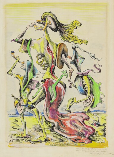 View full screen - View 1 of Lot 148. KURT SELIGMANN | UNTITLED.