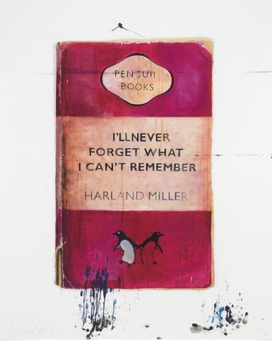 View full screen - View 1 of Lot 56. I'll Never Forget What I Can't Remember.