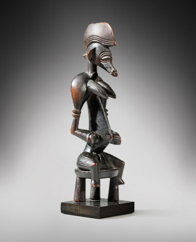 View full screen - View 1 of Lot 140. Statue tugubele, Sénufo, Côte d'Ivoire | Senufo tugubele Figure, Côte d'Ivoire.