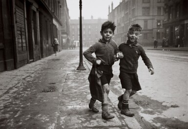 View full screen - View 1 of Lot 162. Gorbals Boys, 1948.