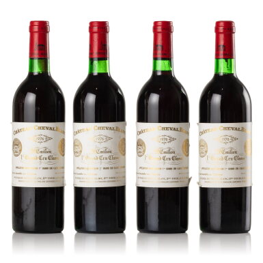 View full screen - View 1 of Lot 208. Château Cheval Blanc 1976 (8 BT).