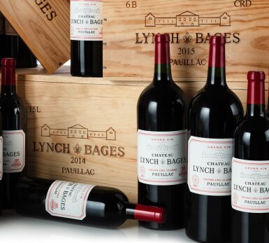 View full screen - View 1 of Lot 218. Château Lynch Bages 2007 (12 MAG).