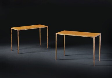 View full screen - View 1 of Lot 93. Pair of Side Tables.