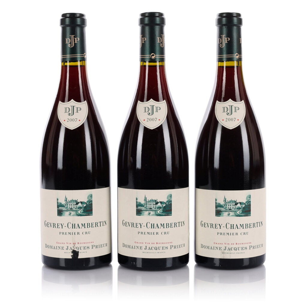 View full screen - View 1 of Lot 417. Gevrey Chambertin, Premier Cru 2007 Jacques Prieur (3 BT).