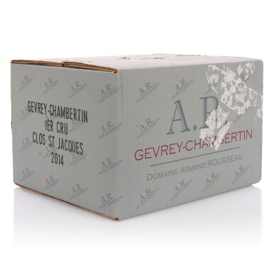 View full screen - View 1 of Lot 327. Gevrey Chambertin, Clos St. Jacques 2014 Domaine Armand Rousseau (6 BT).