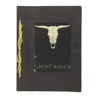 View full screen - View 1 of Lot 69. GEORGIA O'KEEFFE |  AN ALBUM OF PHOTOGRAPHS OF GHOST RANCH. CIRCA 1940S.