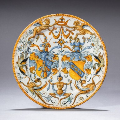 View full screen - View 1 of Lot 607. Patanazzi Workshop, Italian, Urbino, circa 1593-1598.