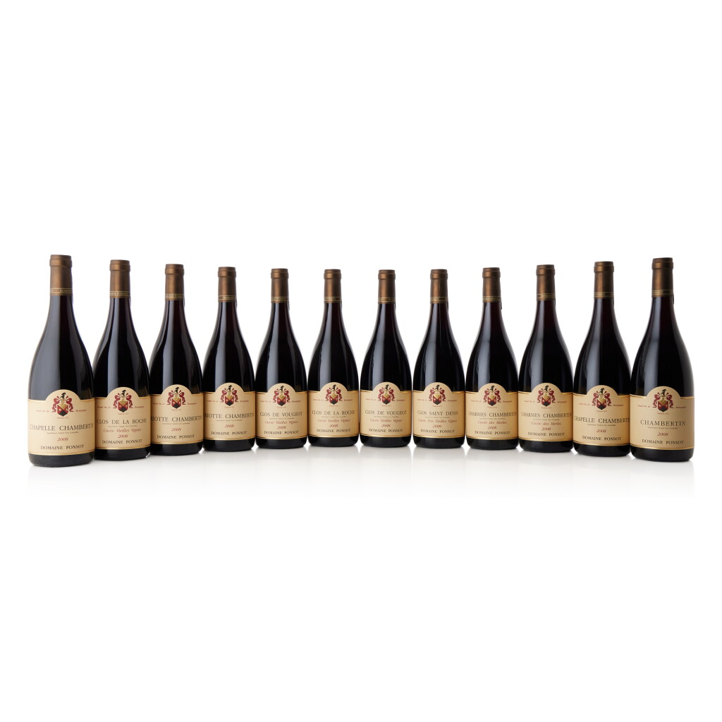 View full screen - View 1 of Lot 6031. Ponsot Assortment 2008 Domaine Ponsot (12 BT).