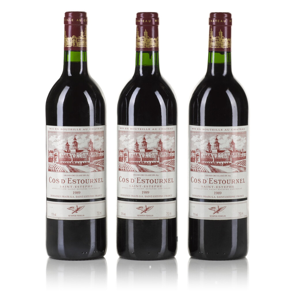 View full screen - View 1 of Lot 372. Château Cos d'Estournel and Brane Cantenac 1989 (5 BT).
