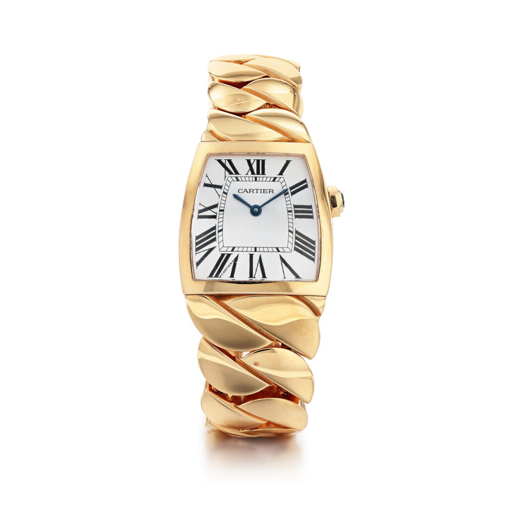 View full screen - View 1 of Lot 249. Lady's gold wristwatch 'La Dona' .