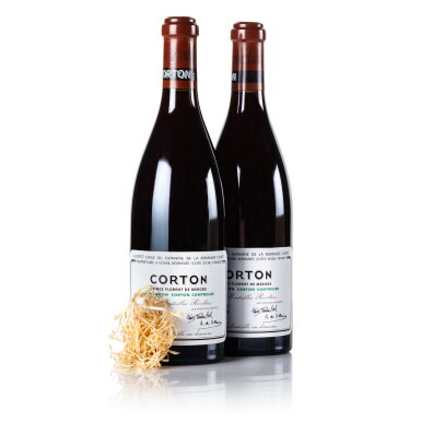 View full screen - View 1 of Lot 87. Corton 2014 Domaine de la Romanée-Conti (2 BT).