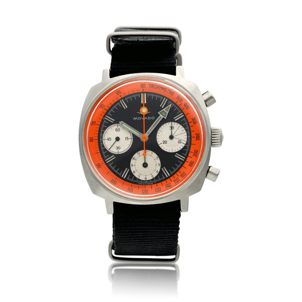 View full screen - View 1 of Lot 256. Reference 206-705-502 Super Sub Sea, A stainless steel chronograph wristwatch, Circa 1969.