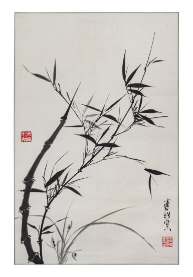 View full screen - View 1 of Lot 126. Artistes variés Ensemble de neuf peintures | 花鳥畫 一組九幀 | Various artists Set of Nine Paintings.