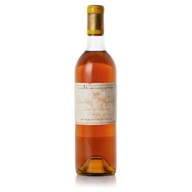 View full screen - View 1 of Lot 5697. Château d'Yquem 1959 (1 BT).