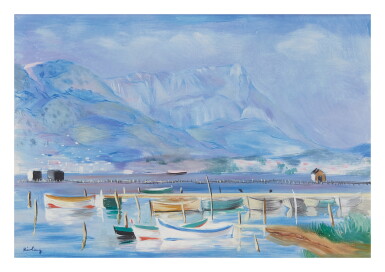 View full screen - View 1 of Lot 94. MOÏSE KISLING | PORT DE TAMARIS.