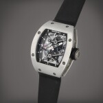RM012 AG Pt 'Proto1' Tourbillon | A platinum skeletonised tourbillon wristwatch | Circa 2008