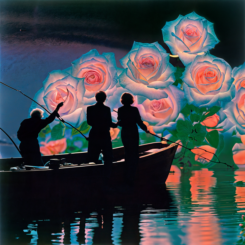 View full screen - View 1 of Lot 5. Fishing for Roses.