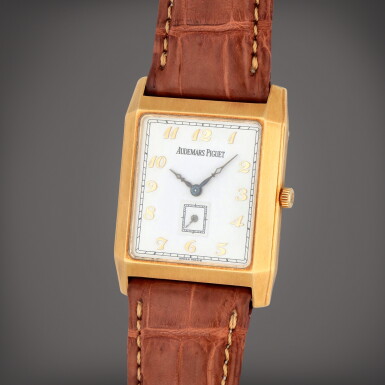 View full screen - View 1 of Lot 386. Edward Piguet, Reference 14835BA | A yellow gold wristwatch | Circa 1990.