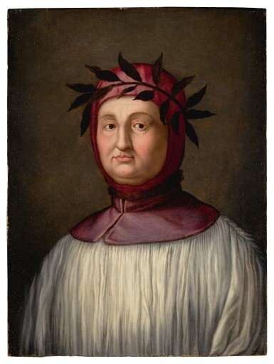 View full screen - View 1 of Lot 10. Portrait of Petrarch.