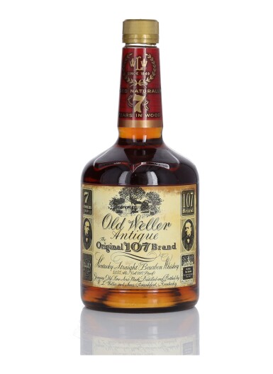 View full screen - View 1 of Lot 658. Old Weller Antique 7 Year Old 107 proof NV (1 BT 75cl).