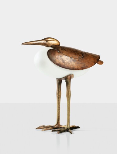 View full screen - View 1 of Lot 108. "Échassier" Table Lamp, Grand Modèle.