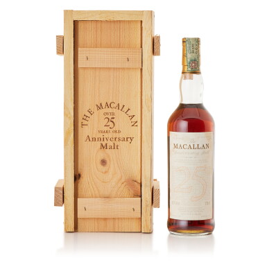 View full screen - View 1 of Lot 203. The Macallan 25 Year Old Anniversary Malt 43.0 abv 1965 (1 BT70).