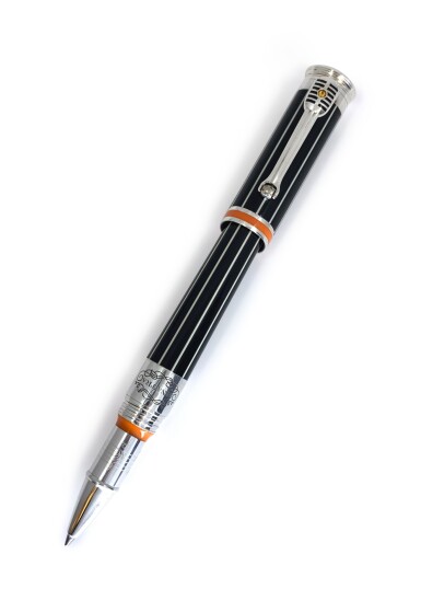 View full screen - View 1 of Lot 117. MONTEGRAPPA | A LIMITED EDITION STERLING PLATED AND RESIN ROLLERBALL PEN, CIRCA 2011.