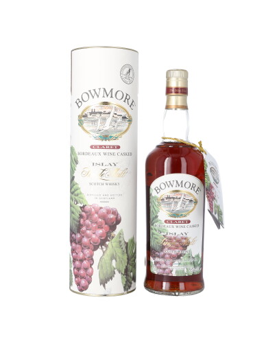 View full screen - View 1 of Lot 5366. Bowmore Claret Bordeaux Wine Casked 56.0 abv NV (1 BT75).