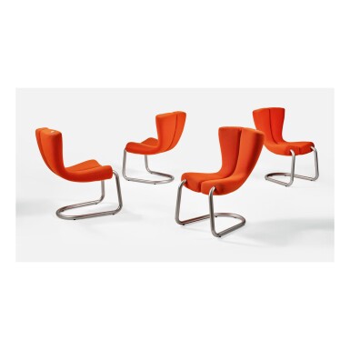 View full screen - View 1 of Lot 275. MARC NEWSON | SET OF FOUR "KOMED" CHAIRS.