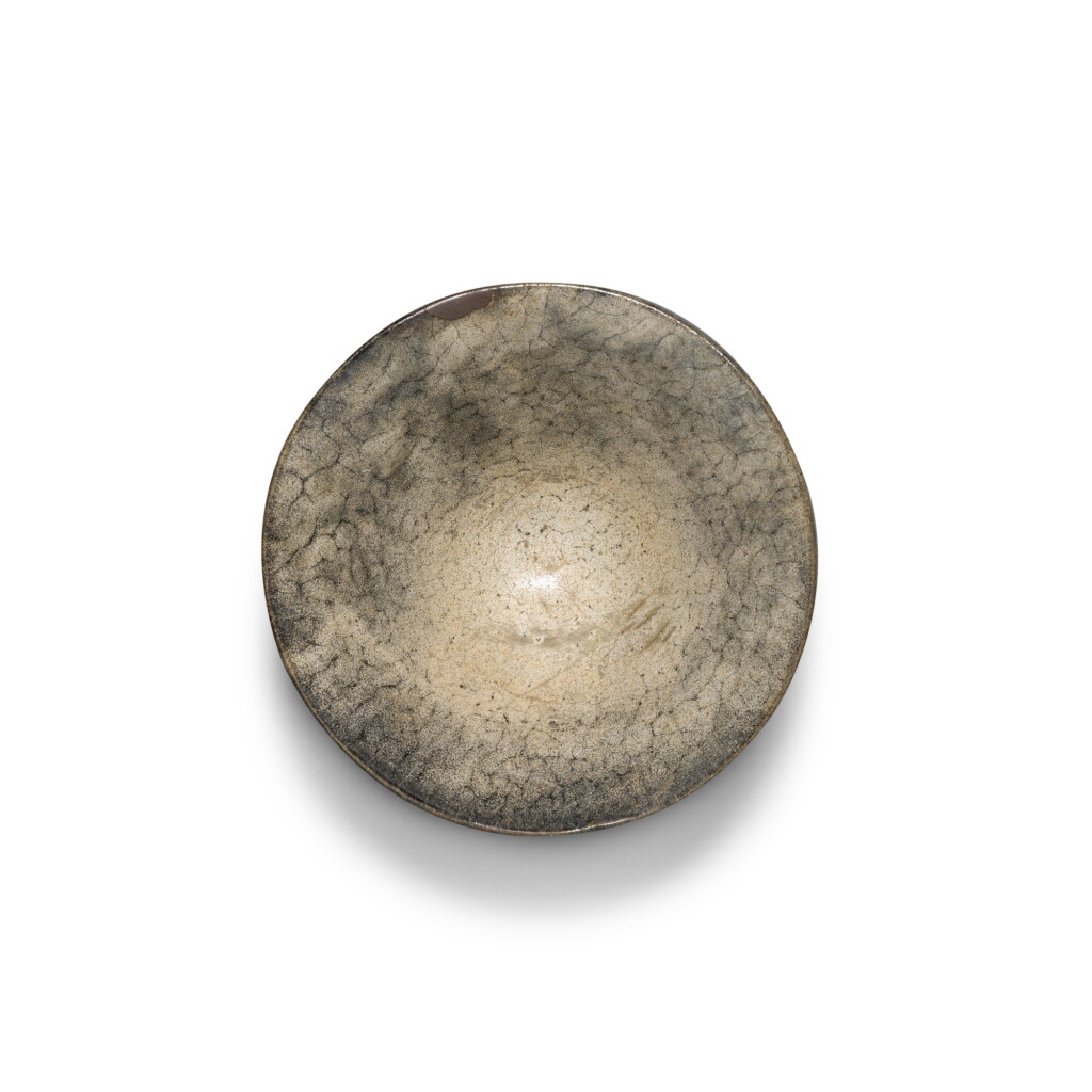 View full screen - View 1 of Lot 128. A rare 'Jian' grey-glazed bowl, Song dynasty.