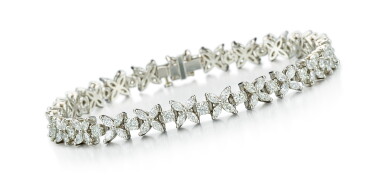 View full screen - View 1 of Lot 9164. DIAMOND BRACELET, TIFFANY & CO. | 鑽石手鏈, 蒂芙尼 ( Tiffany & Co. ).