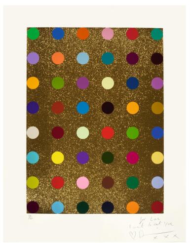 View full screen - View 1 of Lot 247. DAMIEN HIRST | AUROUS IODIDE.