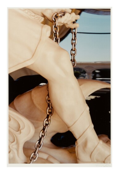 View full screen - View 1 of Lot 631. Untitled (Detail of Classical Sculpture).