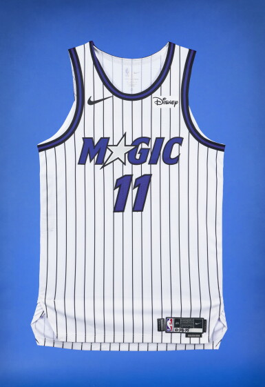 View full screen - View 1 of Lot 24. Jase Richardson Orlando Magic 2025-2026 Game Worn Association Edition Jersey .