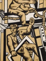 Étude pour les constructeurs | 《建築工人習作》