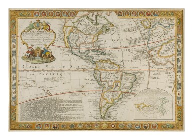 View full screen - View 1 of Lot 38. Desnos, Louis Charles | Revival of interest in the Northwest Passage.