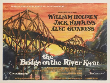 View full screen - View 1 of Lot 8. The Bridge on the River Kwai (1957).