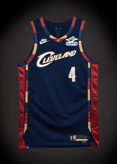 View full screen - View 1 of Lot 36. Evan Mobley Cleveland Cavaliers 2026 NBA Playoffs Eastern Conference Round 1 Game Worn Classic Edition Jersey | Game 1 | Matched to 2 Games | Double-Double.
