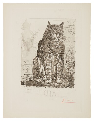 View full screen - View 1 of Lot 131. Le Chat (Bloch 333; Baer 580).