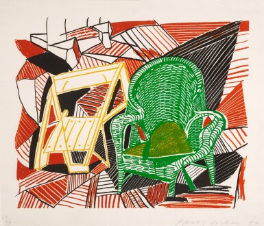 View full screen - View 1 of Lot 191. Two Pembroke Studio Chairs (MCA Tokyo 264).