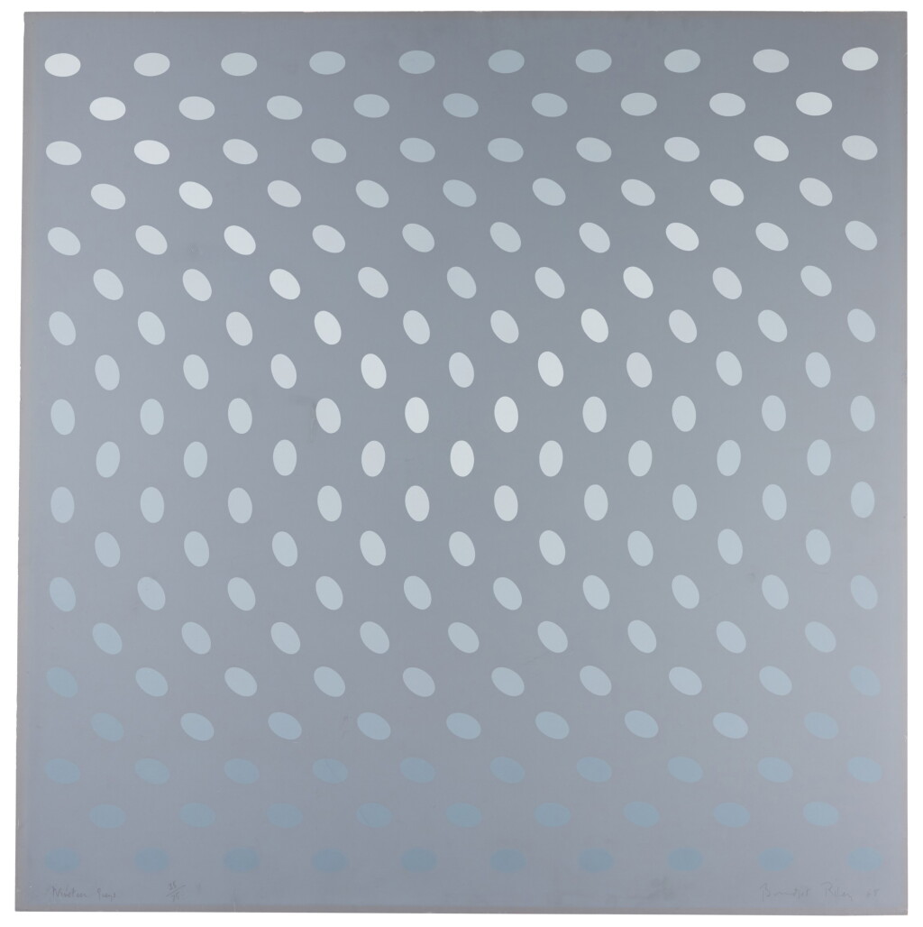 View full screen - View 1 of Lot 268. BRIDGET RILEY | UNTITLED (NINETEEN GREYS A) (S. 8A).