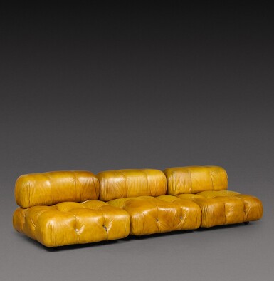 View full screen - View 1 of Lot 185. Three piece Camaleonda sofa.