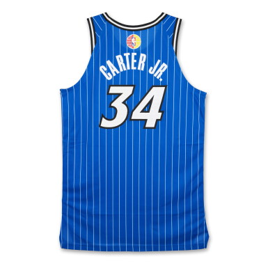 View full screen - View 1 of Lot 22. Wendell Carter Jr. ‘Berlin Game’ Orlando Magic 2025-2026 Game Worn Icon Edition Jersey.
