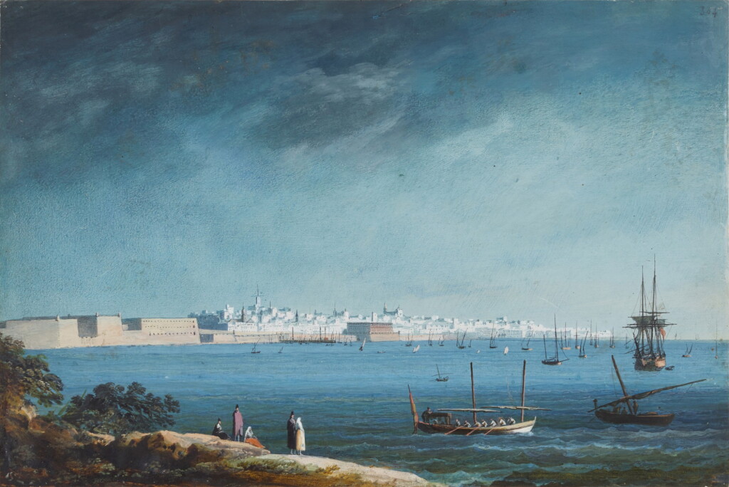 View full screen - View 1 of Lot 77. A view of Cadiz.